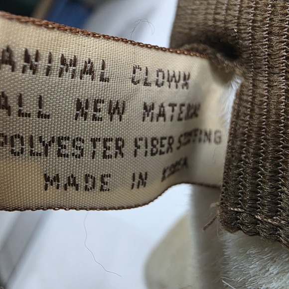 Vintage Emmitt Kelly Jr Animal Clown Bear By Luigi Amani, Plush 18" Doll - Picture 8 of 13